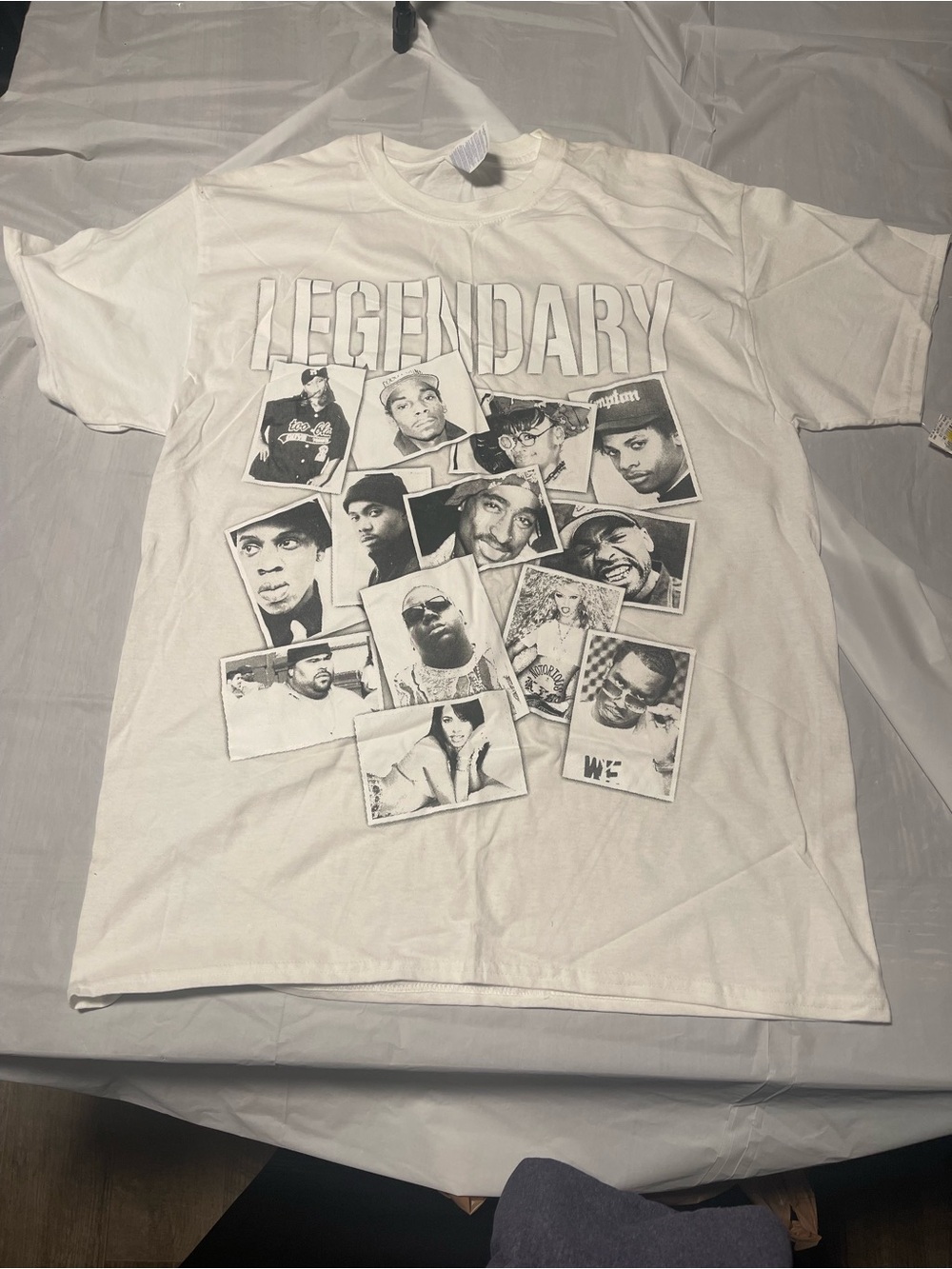 Legendary Graphic Tee - White Men's Short Sleeve Shirt